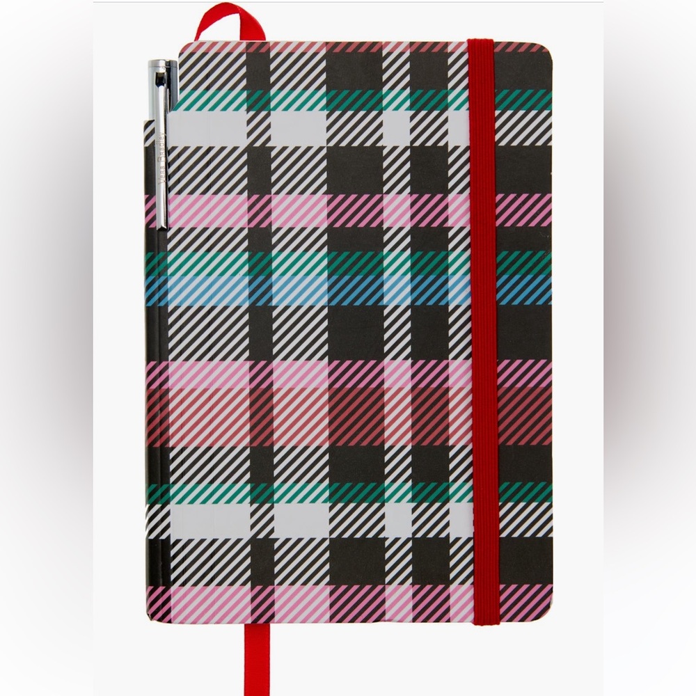 NWT Vera Bradley Kingston Plaid Journal with Pen